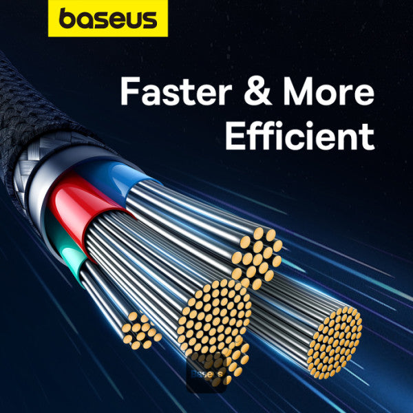 Baseus Unbreakable Series 20W PD Fast Charging Data Cable Type-C to Lightning 1M - Black