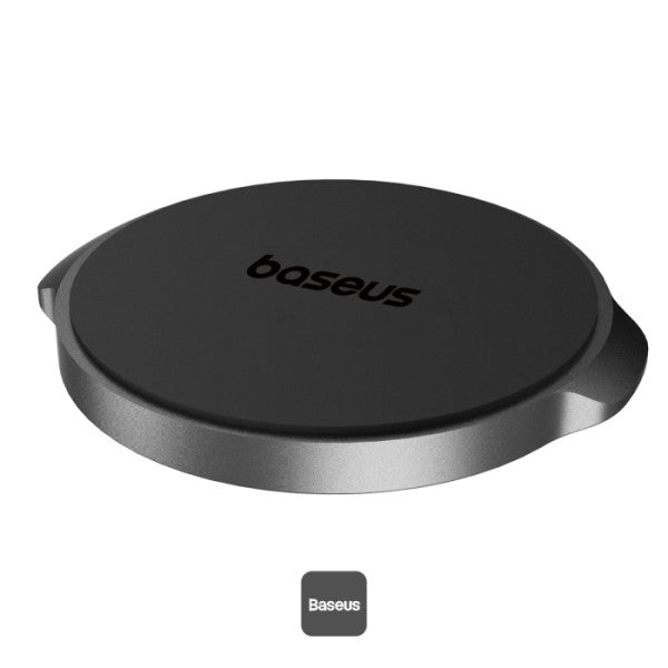 Baseus Small Ears Magnetic Car Phone Holder | Universal Stick-On Mount for Dashboard Windshield Wall & Door - Black
