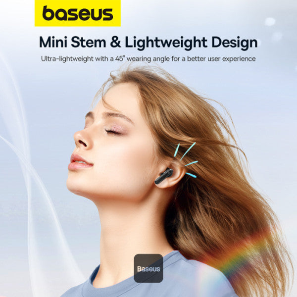 Baseus Bowie E13 True Wireless Earbuds with 12mm Diaphragm BT 53 30H Battery Low Latency 006s App Control – For Music Gaming & Calls - Black