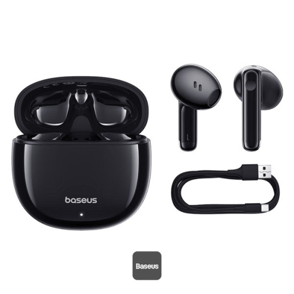 Baseus Bowie E13 True Wireless Earbuds with 12mm Diaphragm BT 53 30H Battery Low Latency 006s App Control – For Music Gaming & Calls - Black
