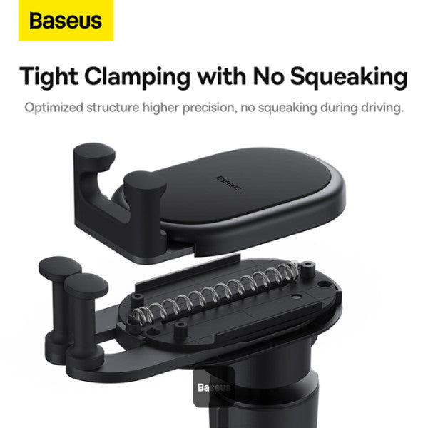 Baseus Stable Gravitational Car Mount Air Vent Phone Holder Bracket (Air Outlet Version) - Black
