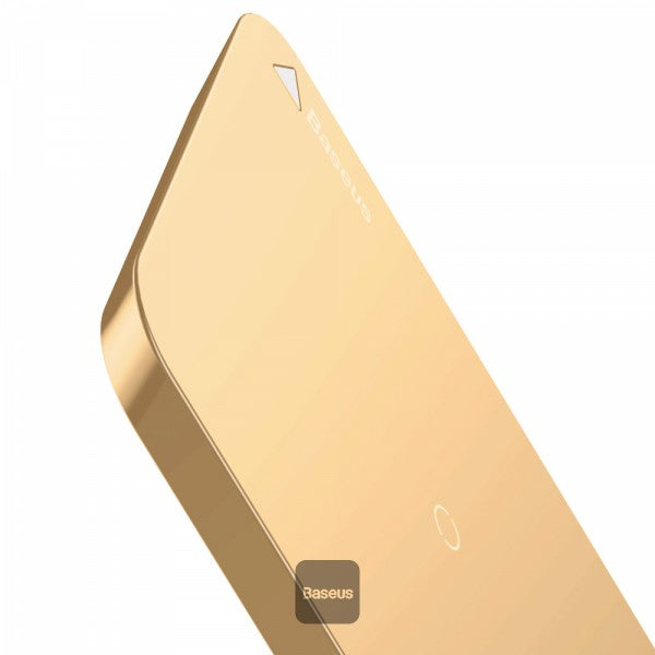 Baseus multifunctional wireless charging pad for phone with desktop holder（With Type-C cable）Gold