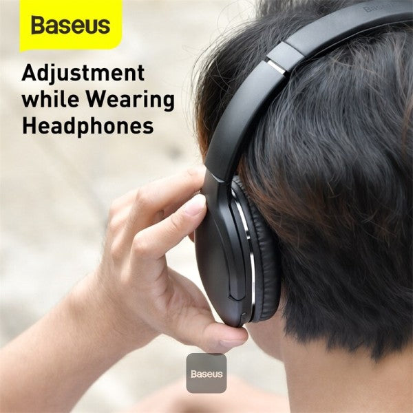 Baseus D02 Pro Wireless Headphones Sport Earphones with Audio Cable for iPhone Tablet Laptop Headset Ear Buds