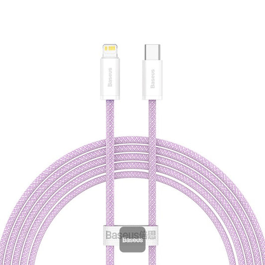 Baseus Dynamic Series Fast Charging Data Cable Type-C to Lightning 20W 2M -  Purple