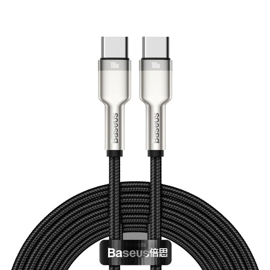 Baseus Cafule Series Metal Data Cable Type-C to Type-C 100W 2M - Black