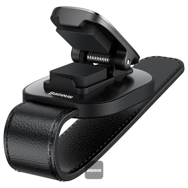 Baseus Car Glasses Holder Car Visor Sunglass Holder Universal Auto Visor Glasses Organizer Clips - Black