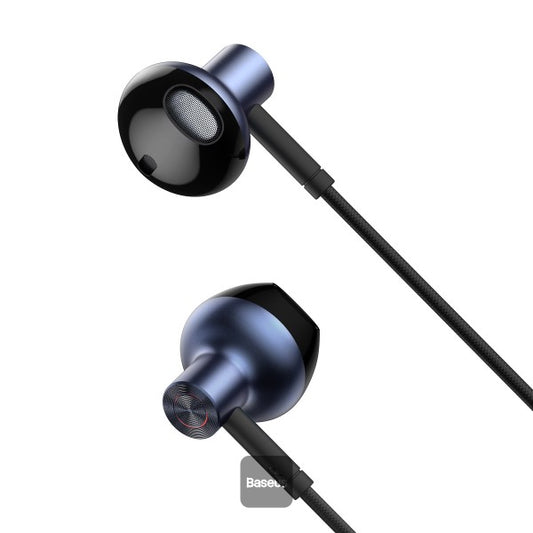 Baseus Encok 35mm Wired Earphone H19 Black