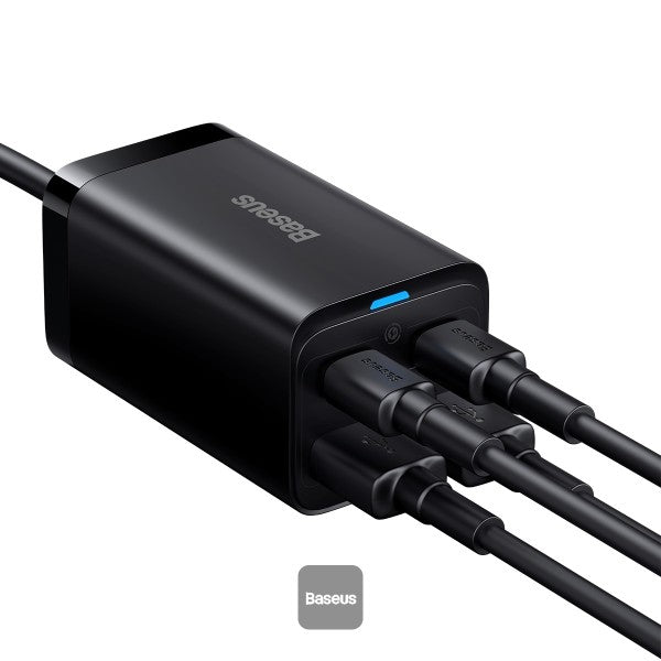 Baseus 65W GaN3 Pro USB Charger PD Fast Charger Adaptor Desktop - For iPhone 12 13 11 Xiaomi Tablets Mobile Phone