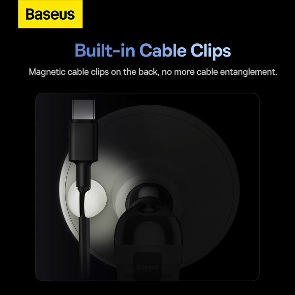 Baseus C01 Magnetic Phone Holder (Air Outlet Version) Creamy White