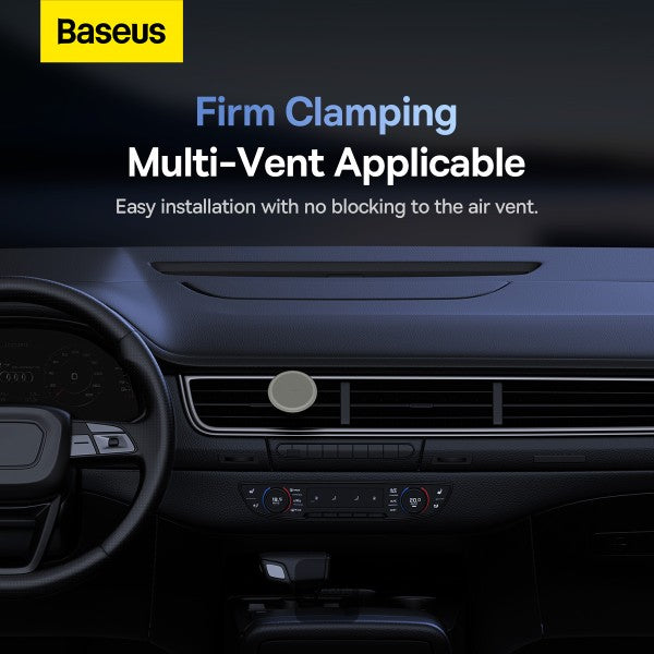 Baseus C01 Magnetic Phone Holder (Air Outlet Version) Creamy White