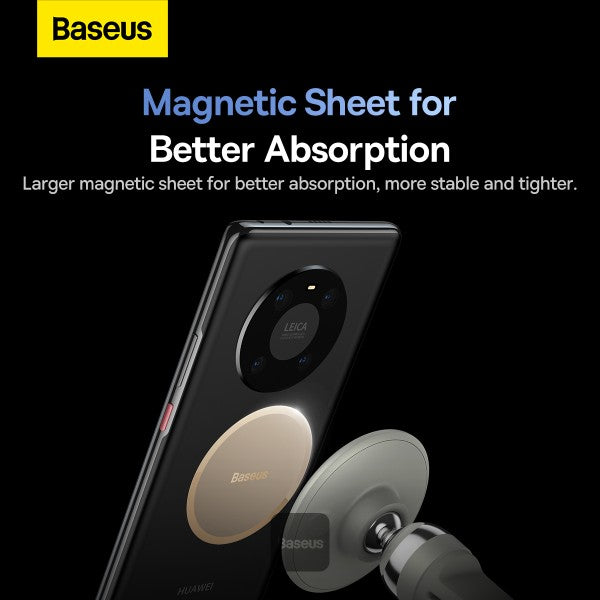 Baseus C01 Magnetic Phone Holder (Air Outlet Version) Creamy White