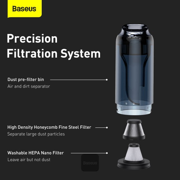 Baseus H5 Home Wireless Vacuum Cleaner Black