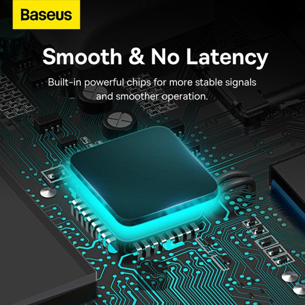 Baseus Lite Series 4-Port Type-C Hub Adapter (USB-A to USB304) White