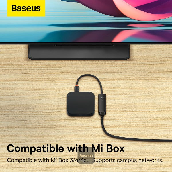 Baseus Lite Series RJ45 Lan Port Ethernet Adapter