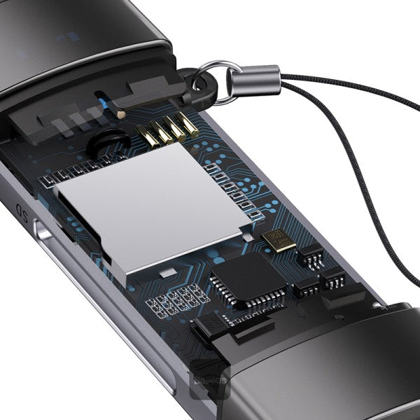 Baseus Card Reader Dual Output USB-A & Type-C to SD TF Card Reader