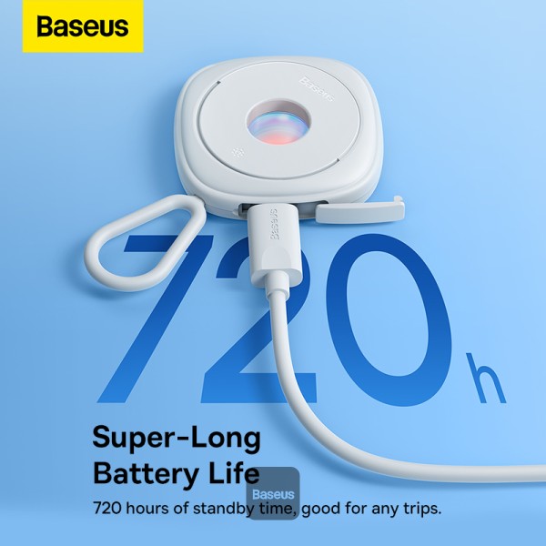 Baseus Heyo Camera Detector Mini Travel Hotel Hidden Camera Finder Camera Infrared Detector White