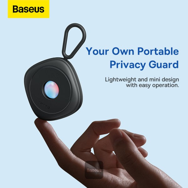 Baseus Heyo Camera Detector Mini Travel Hotel Hidden Camera Finder Camera Infrared Detector Black