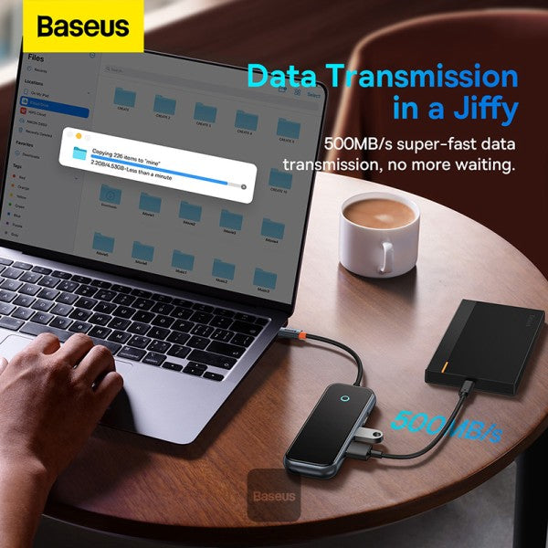 Baseus Acmejoy 7-Port Type-C HUB Adapter