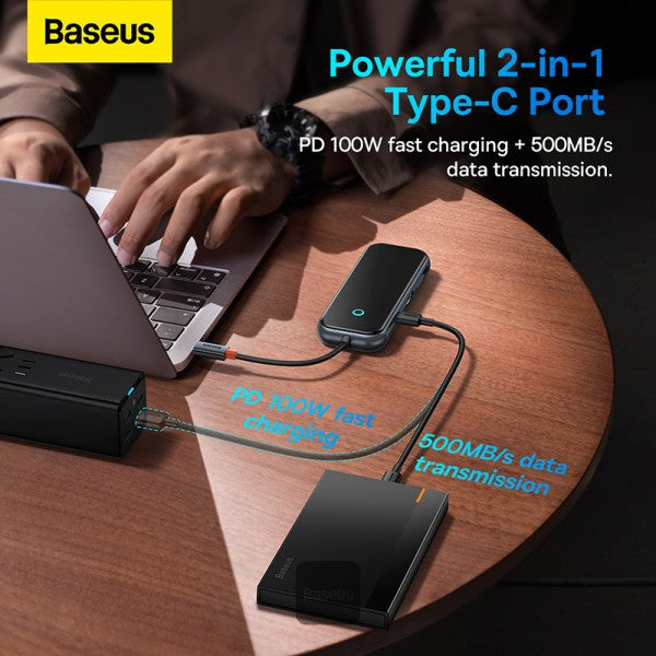 Baseus Acmejoy 7-Port Type-C HUB Adapter