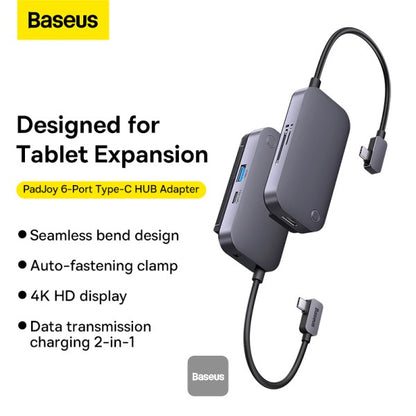 Baseus Padjoy 6-Port Type-C HUB Adapter