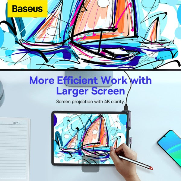 Baseus Padjoy 6-Port Type-C HUB Adapter