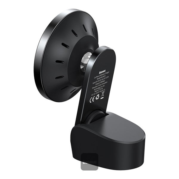 Magnetic Absorption Wireless Car Charger Fast Charging Compatible with Mag-Safe Car Charger Dashboard Air Vent Mount Compatible with iPhone 13 13 Pro 13 Pro Max 12 12 Pro 12 Pro Max Black