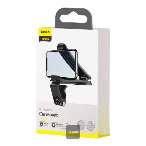 Baseus Big Mouth Pro Car Holder Center Console Mount Car Bracket Black