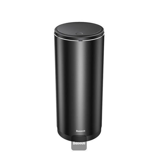 Baseus Gentleman Style Vehicle-mounted Trash Can 500ml Aluminum Alloy Office Desktops Waste Bin Rubbish Container With 30 Special Trash Bags