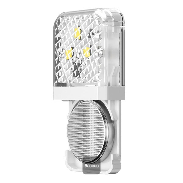 Baseus 4Pcs 6 LEDs Car Door Warning Light Safety Anti-collision Flash Lights Wireless Magnetic Signal Lamp