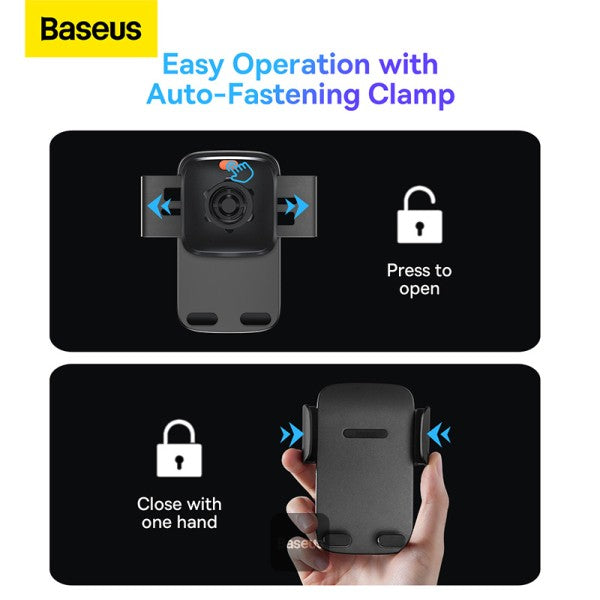 Baseus Easy control Clamp Car Mount Holder (Suction Cup Version)