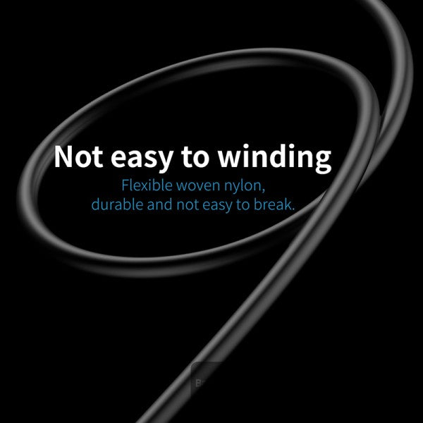 Baseus Type-C to Digital Audio Cable AUX M01 (Stable Transmission for Smooth Play) - Black
