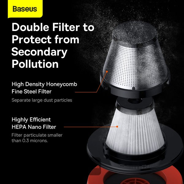 Baseus A7 Cordless Car Vacuum Clear