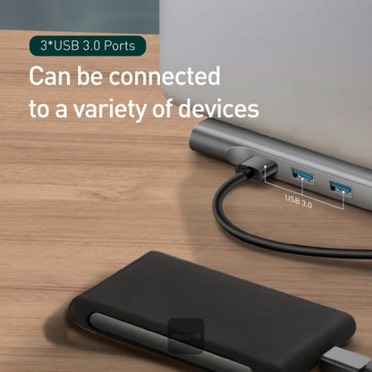 Baseus 11 in 1 HUB Enjoyment Series USB Type-C Docking Station Gray