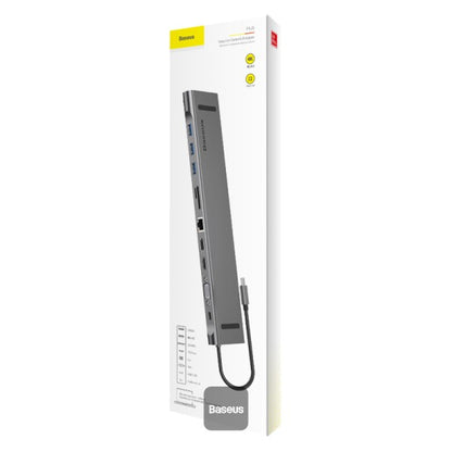 Baseus 11 in 1 HUB Enjoyment Series USB Type-C Docking Station Gray