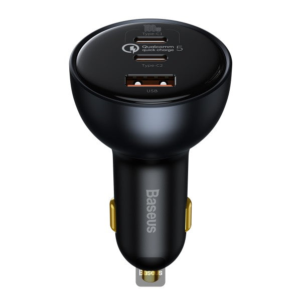 Baseus 160W Car Charger Quick Charge QC 50 40 30 PD Charger For Macbook iPad Pro Laptop USB Type C Charger For iPhone Xiaomi