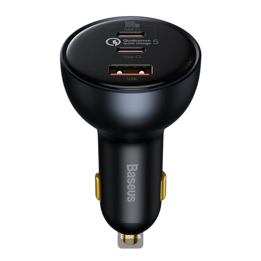 Baseus 160W Car Charger Quick Charge QC 50 40 30 PD Charger For Macbook iPad Pro Laptop USB Type C Charger For iPhone Xiaomi