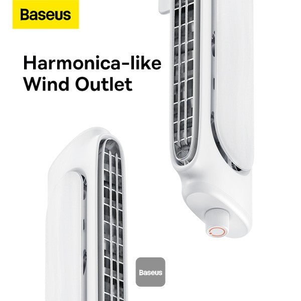 Baseus USB Fan Monitor Clip On & Stand-Up Desk Fan Bladeless Strong Wind Air Condition Noiseless Summer Cooler For Computer Laptop