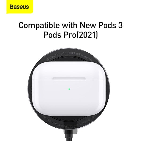 Baseus Magnetic Wireless Charger Phone Holder For iPhone 13 iPhone 12 Pro Max Wireless Charging Detachable Desktop Phone Holder
