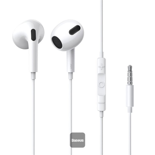 Baseus Encok H17 Wired Earphone In Ear Headset With Mic Stereo Bass Sound 35mm Jack Earphone Earbuds Earpiece For iPhone Samsung Xiaomi
