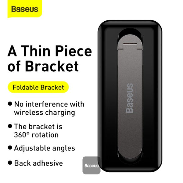 Baseus Foldable Phone Holder and Stand Self-Adhesive Black