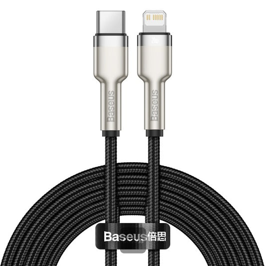 Baseus Cafule Series Metal Data Cable Type-C to Lightning iPhone PD 20W 2M - Black