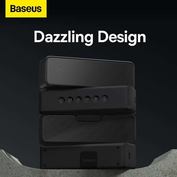Baseus V1 Bluetooth Speaker Outdoor IPX6 Waterproof Stereo Mini Portable Sound Box 20W High Power Super Bass Wireless Music Speaker