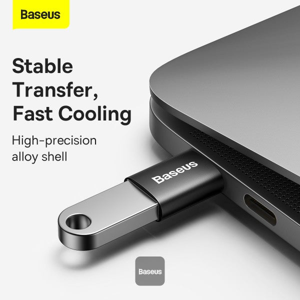Baseus Ingenuity Series Mini OTG Adaptor Type-C to USB-A 31 Black