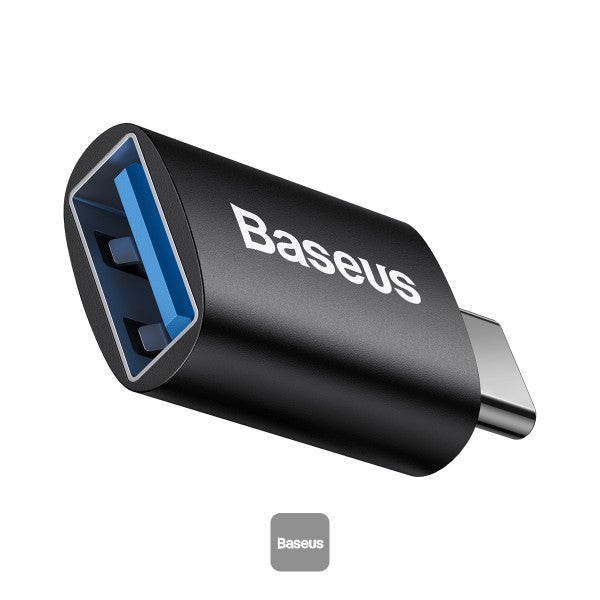 Baseus Ingenuity Series Mini OTG Adaptor Type-C to USB-A 31 Black