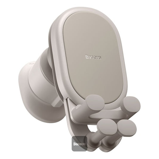 Baseus Stable Gravitational Wireless Charging Car Mount Pro 15W Air Outlet Version (Creamy White)