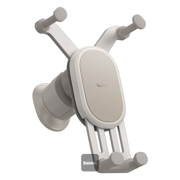 Baseus Stable Gravitational Wireless Charging Car Mount Pro 15W Air Outlet Version (Creamy White)