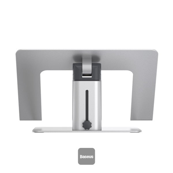Baseus Metal Adjustable Laptop Stand Compatible With 11 To 173 Inches Silver
