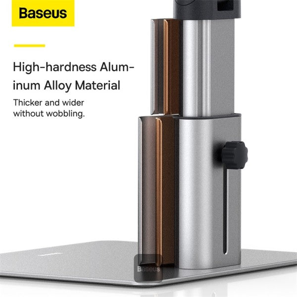 Baseus Metal Adjustable Laptop Stand Compatible With 11 To 173 Inches Silver