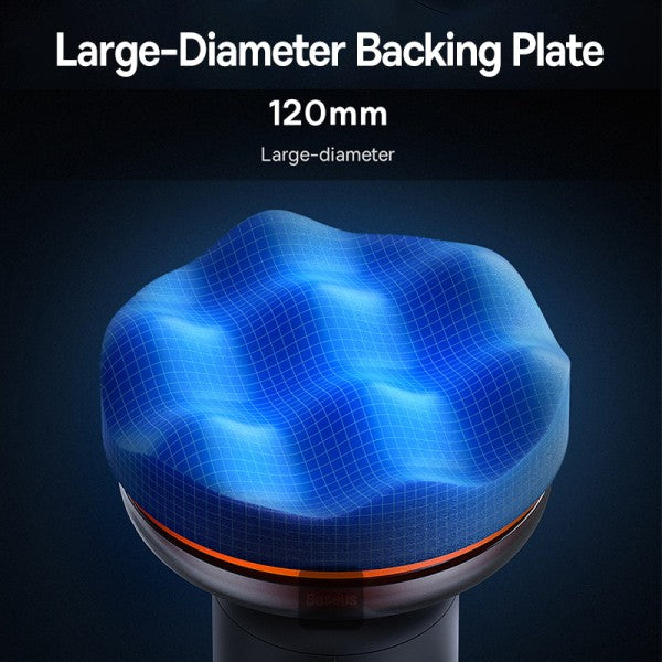 Baseus NEOPower Mini Car Waxer Lite Polishing Machine Cordless Adjust Speed Automotive Polisher - Black
