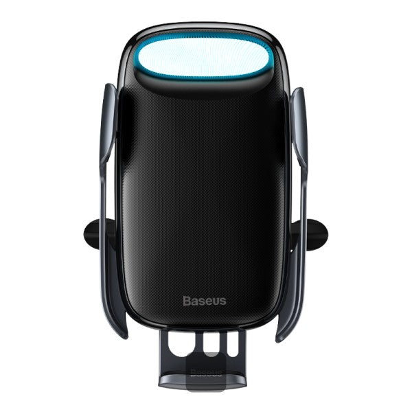Baseus Milky Way Qi Wireless Car Charger 15W Electric Phone Holder Black